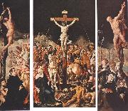 Crucifixion (Triptych) f HEEMSKERCK, Maerten van